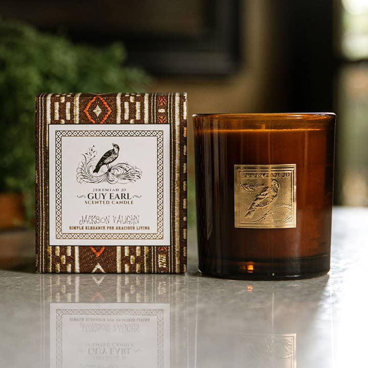 Bougie Guy Earl (collection Jeremiah Jo) pour la vente par Jackson Vaughn