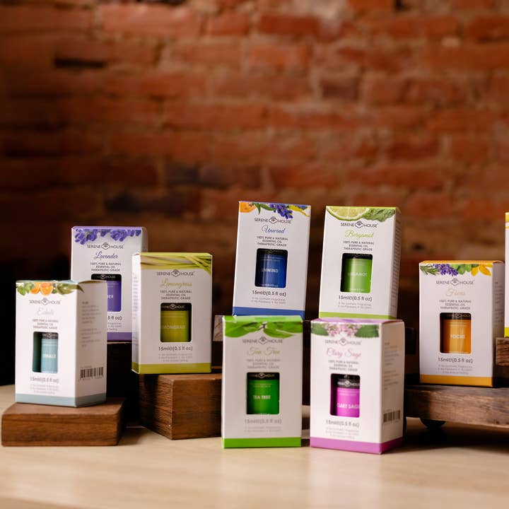 SERENE HOUSE - Vente Huile essentielle - Huile essentielle 100 % naturelle de citronnelle3