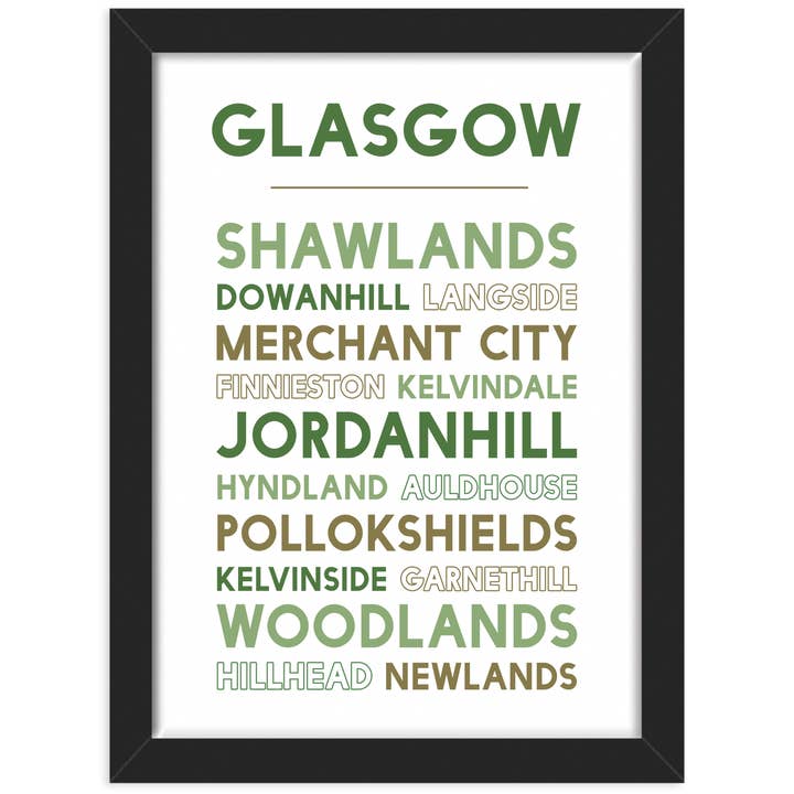 Glasgow Print for wholesale by Ingletop