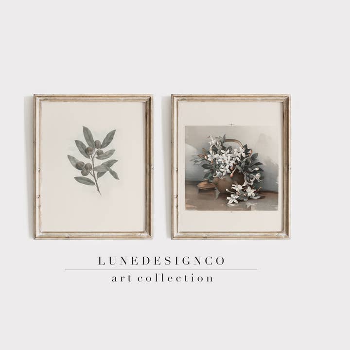 Flower Basket Print for wholesale by Lunedesignco