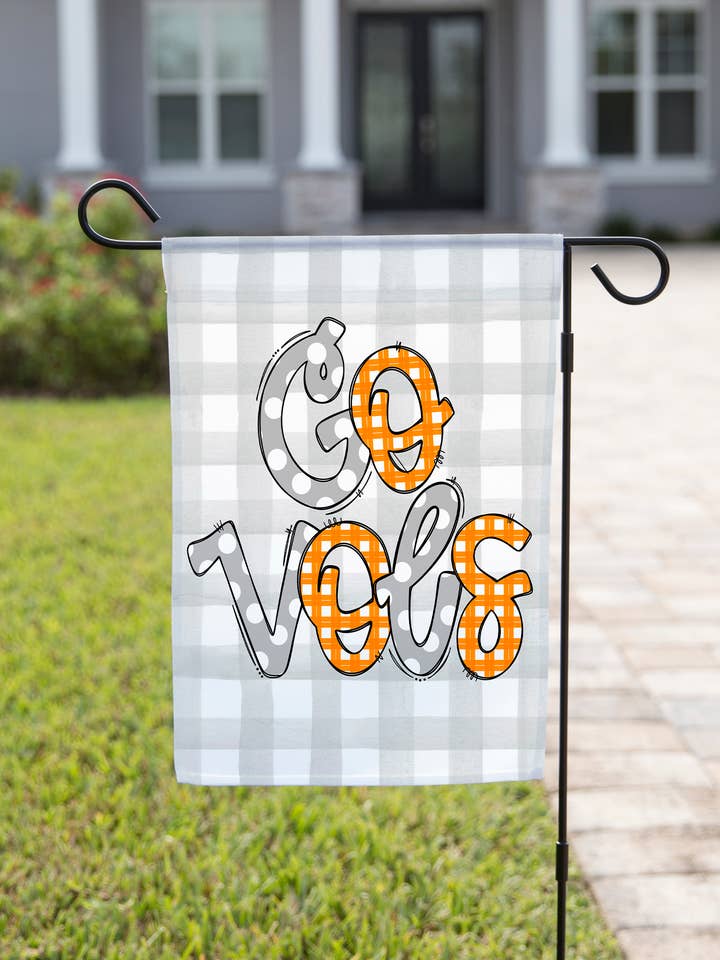 Fall Garden Flag - Tennessee Go Vols TN Football for wholesale by The Navy Knot