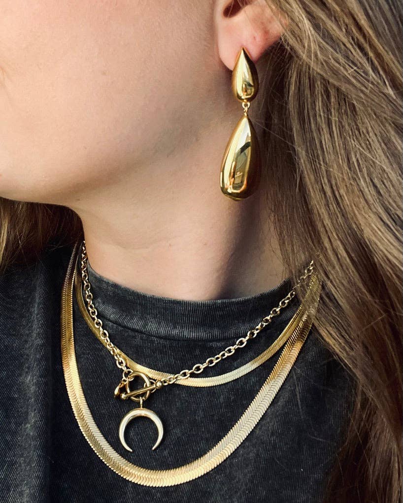 BELJOY – Engroshandel Hængeøreringe og creoløreringe – Eros Teardrop Ørering || Vælg Farve4