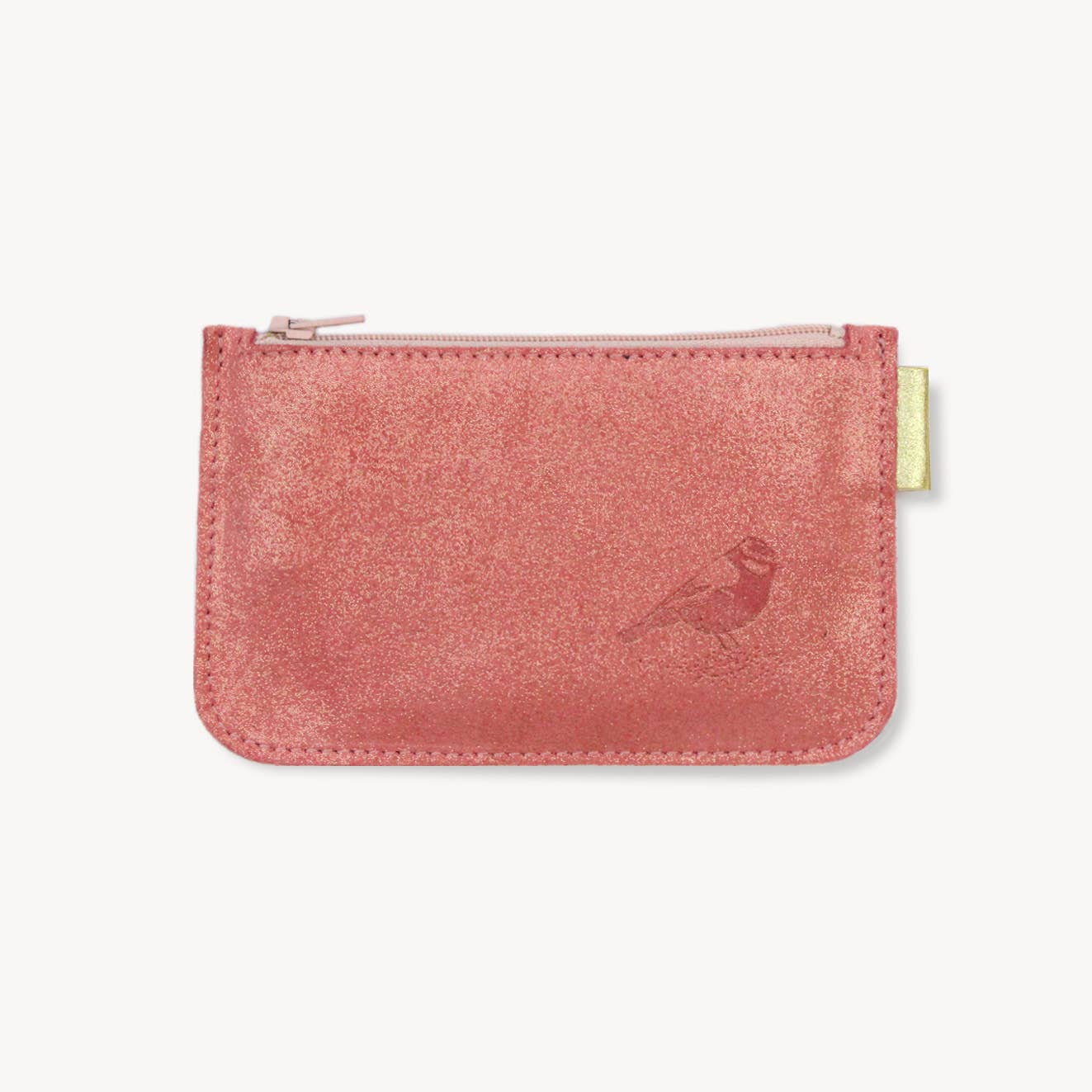 BARNABÉ AIME LE CAFÉ - Wholesale Coin Purse - Women's - Glittery crust leather wallet5