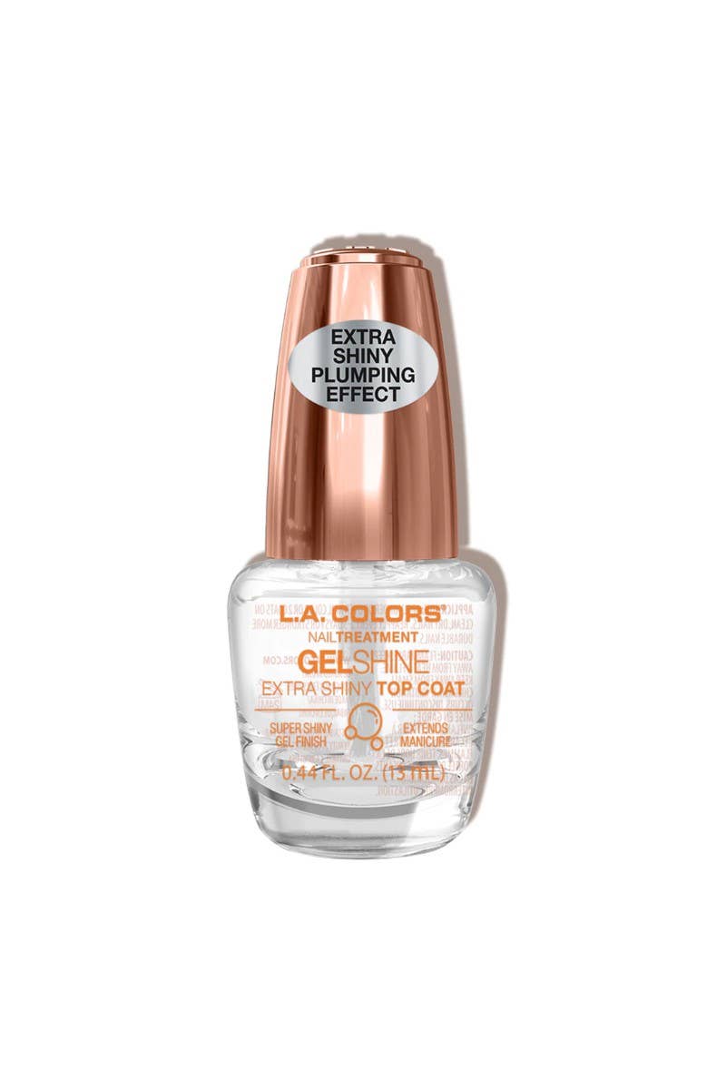 LA Colors CNL521 Nail Treatment Gel Shiny Top COAT - 3pc