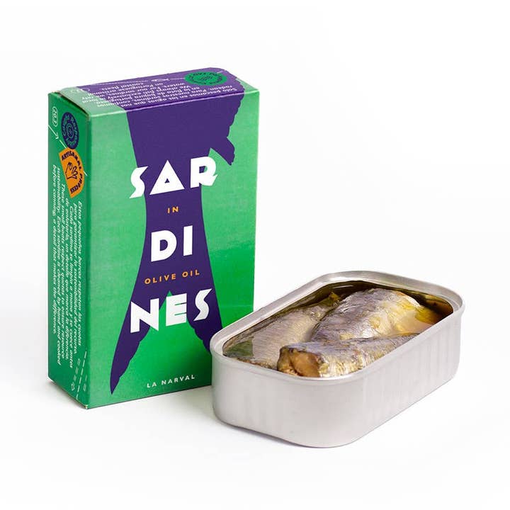 La Narval. Sardines in Olive Oil. 3/5 pieces for wholesale by meDINEterranean