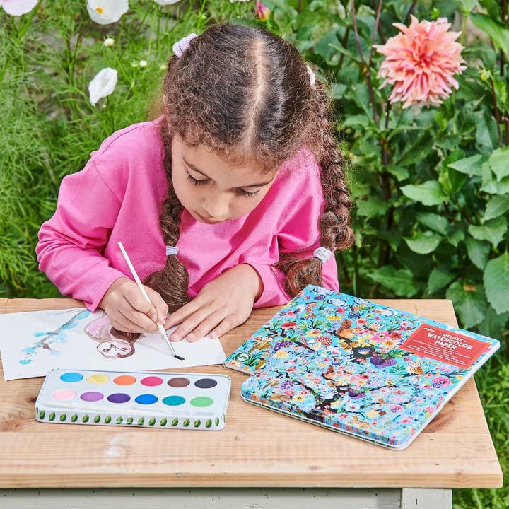 Just Imagine Toys - Wholesale Painting Paper - eeBoo Tree of Life Watercolour Pad