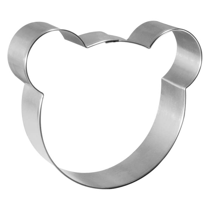 Bear Face Cookie Cutter 3.5 in B1506 for wholesale by CookieCutter.com