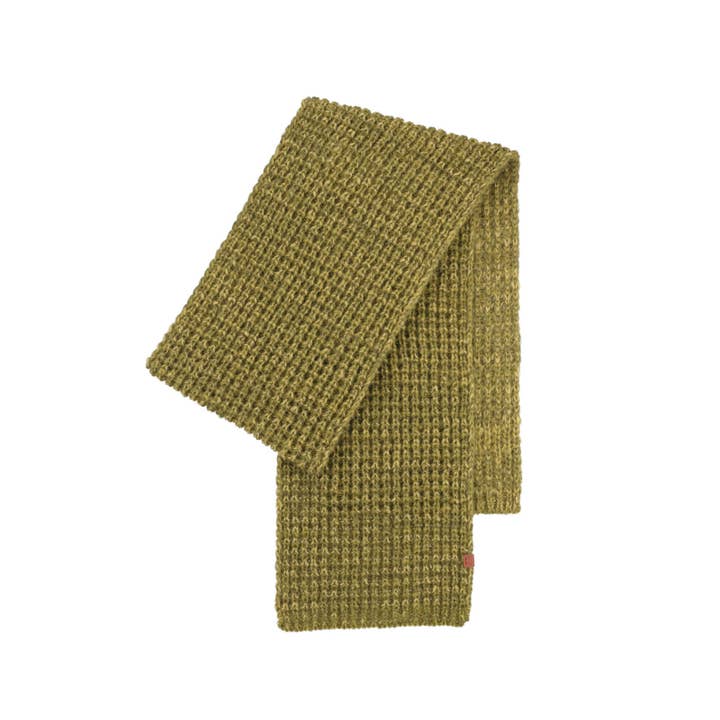 2016-02-10 SCHAL MOOSGRÜN TWIST für den Großhandel von BICKLEY + MITCHELL AMSTERDAM