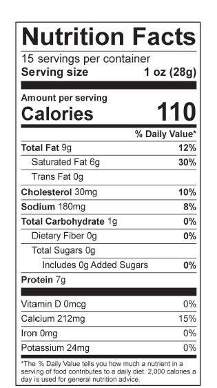 The Big Cheese Co. - Wholesale Cheese - 13-Year Wicked White Aged Cheddar- 15oz Squares1