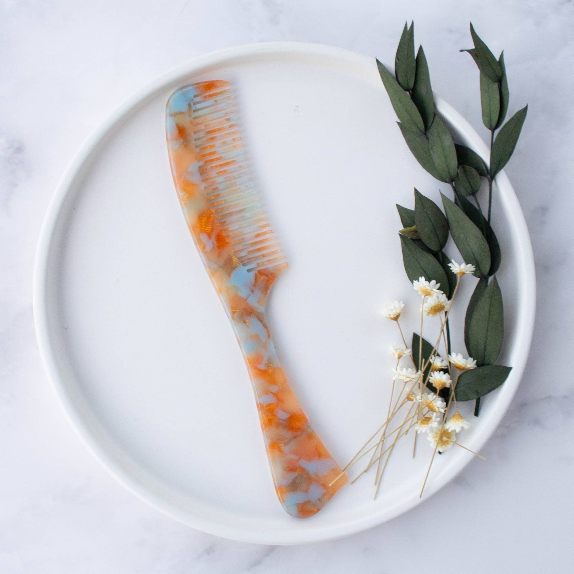 Tiepology - Wholesale Hair Brush/Comb - Eco Hatchet Cellulose Hair Comb1