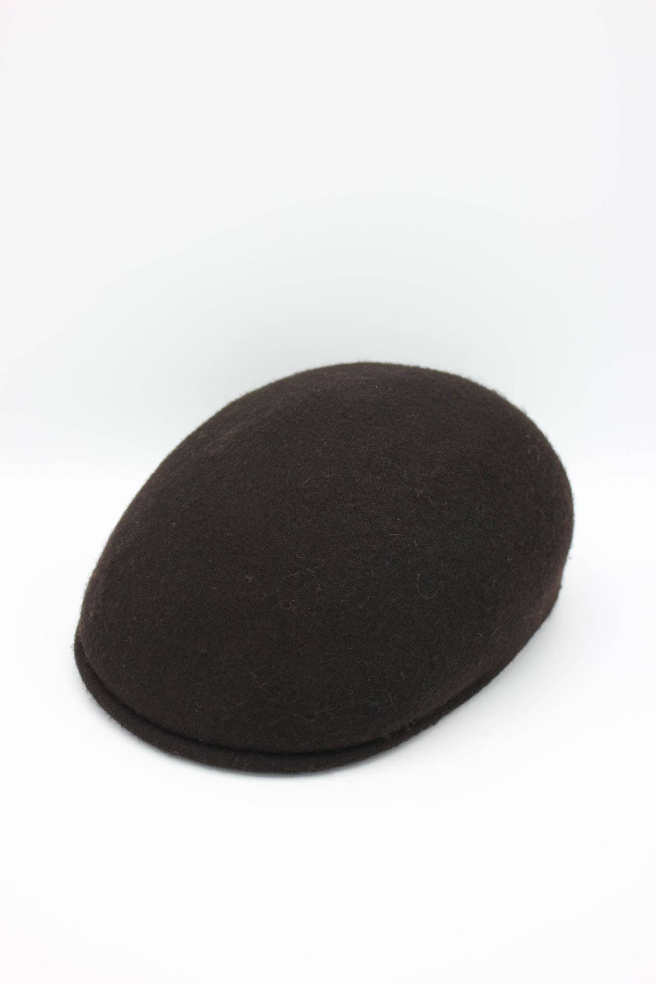 Hologramme Paris – Engroshandel Newsboy/schoolboy hat - Unisex – Klassisk italiensk ensfarvet uldhue med kuppelform13