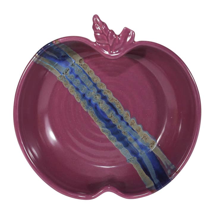 Clay in Motion - Wholesale Decorative Plate/Dish/Bowl - Apple Torte with Recipe