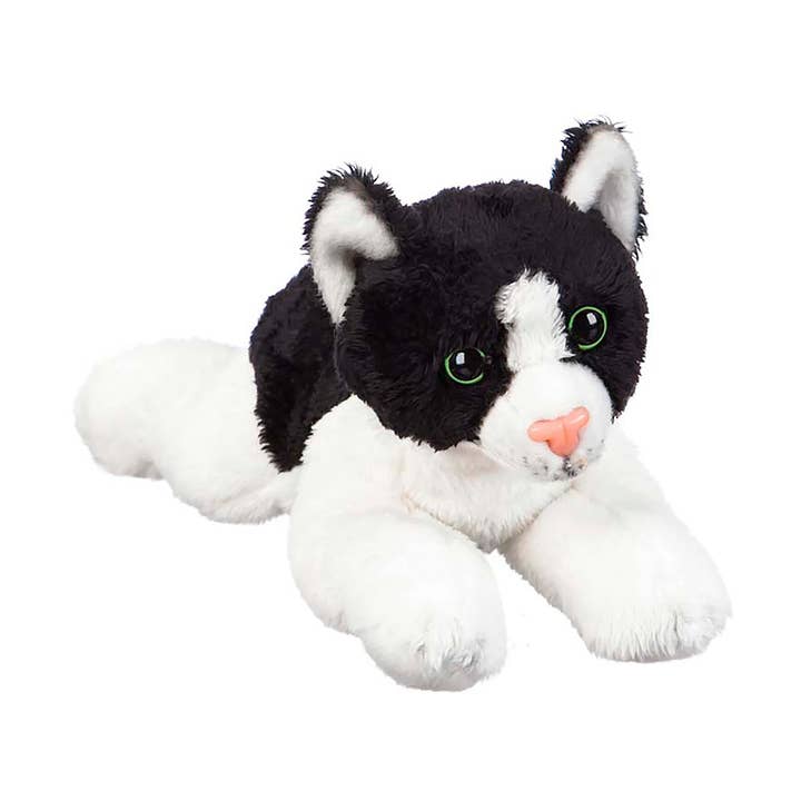Tuxedo Cat 8" Plush Bean Bag for wholesale by Evergreen Enterprises