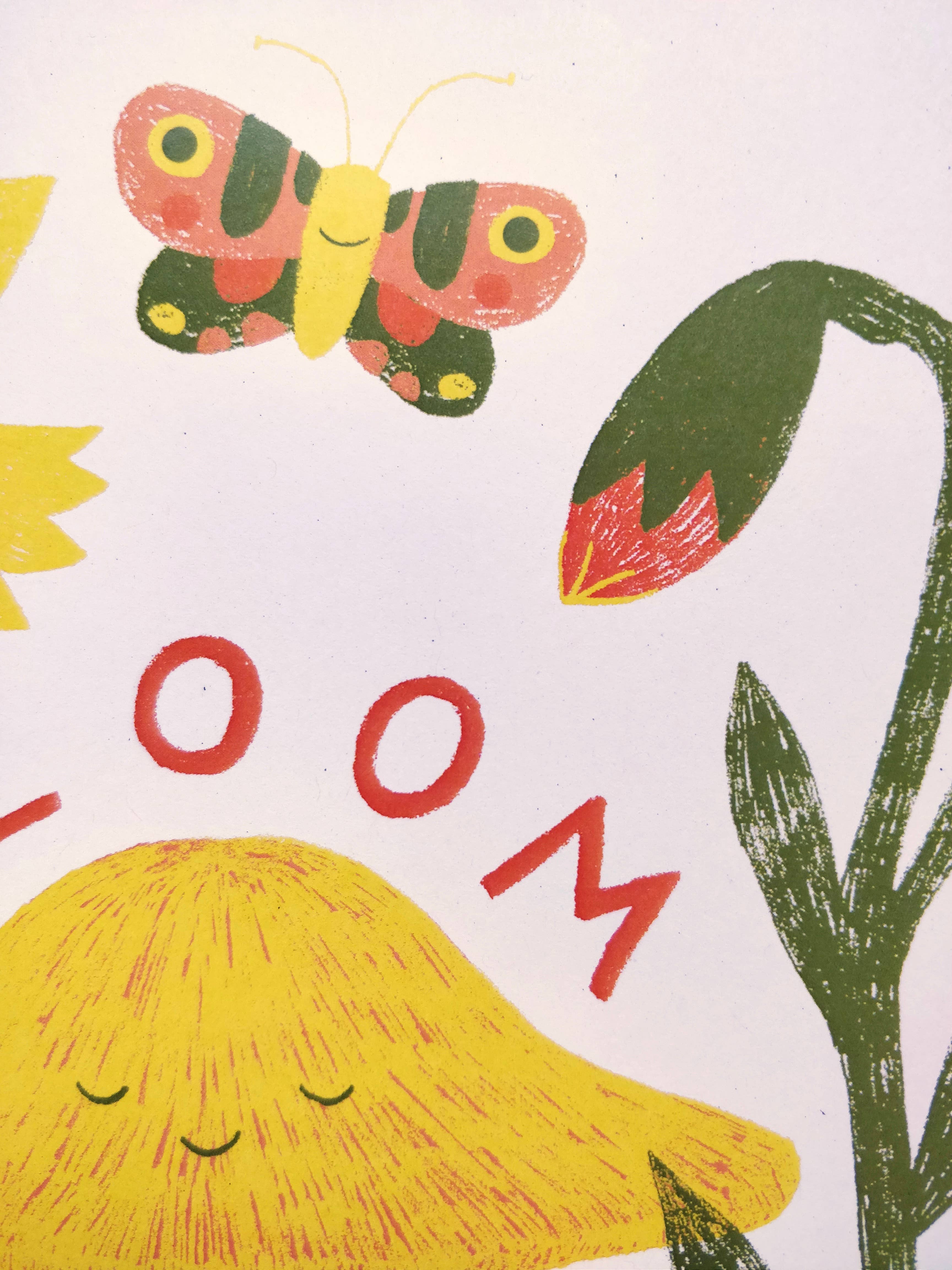 Lucy Scott Illustration - Wholesale Art Print - Bloom & Grow Forever Print, Mindful Nature Wall Art3