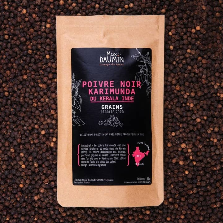 Karimunda pepper — Kerala (India) for wholesale by Epices Max Daumin