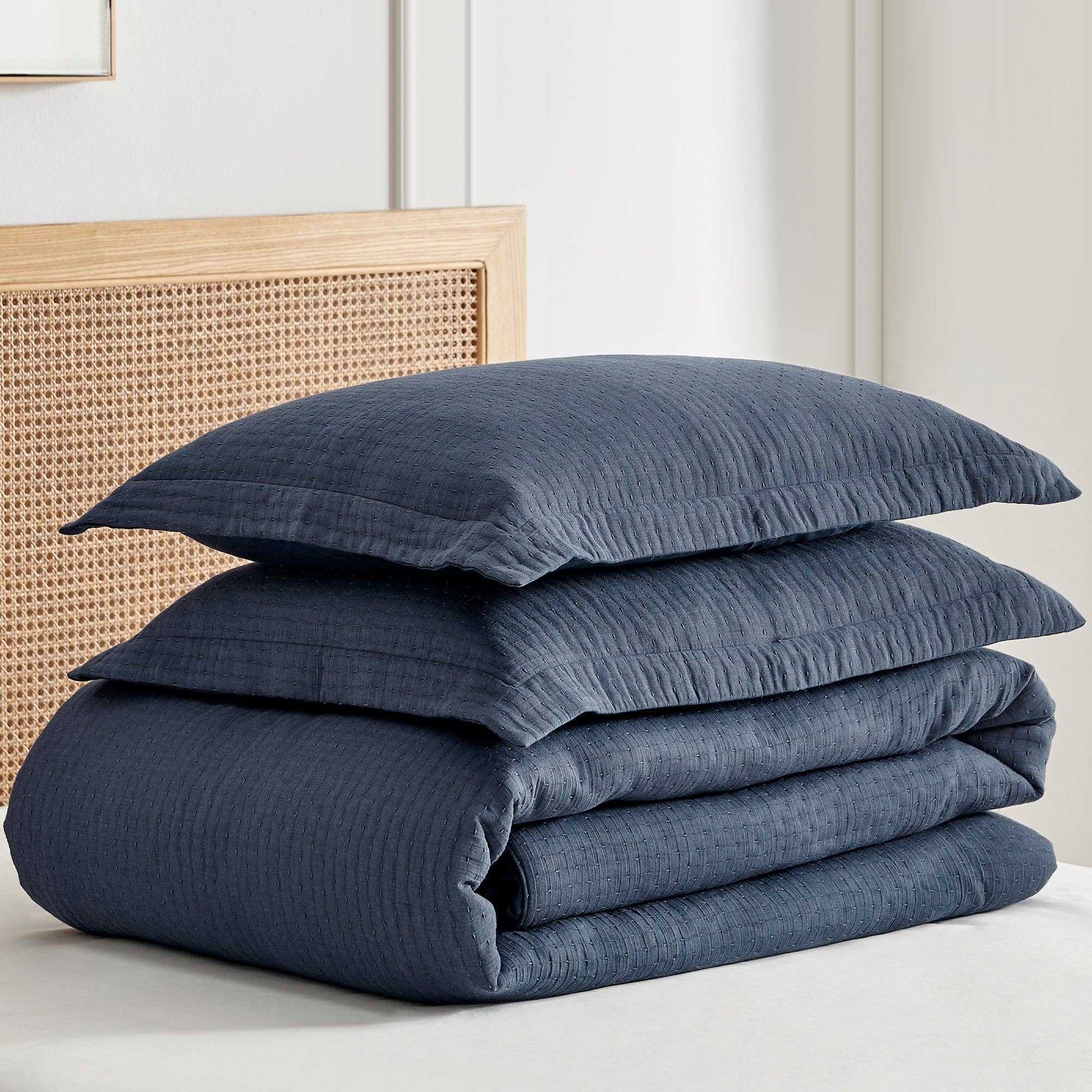 Levtex Home - Wholesale Bedding Set - Reede Muslin Duvet/Comforter Set22