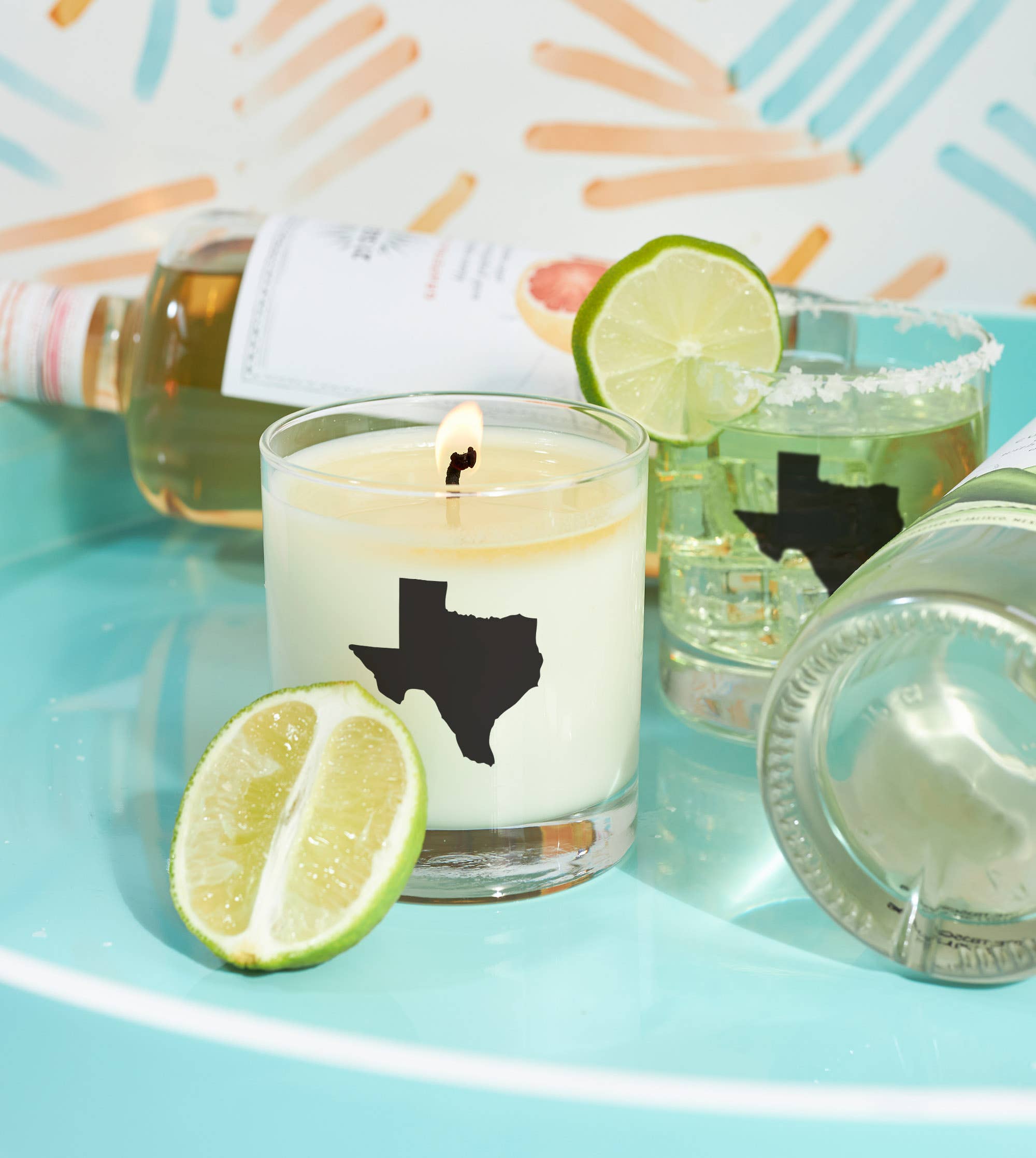 Scripted Fragrance - Wholesale Jar/Filled Candle - Texas State Soy Candle4