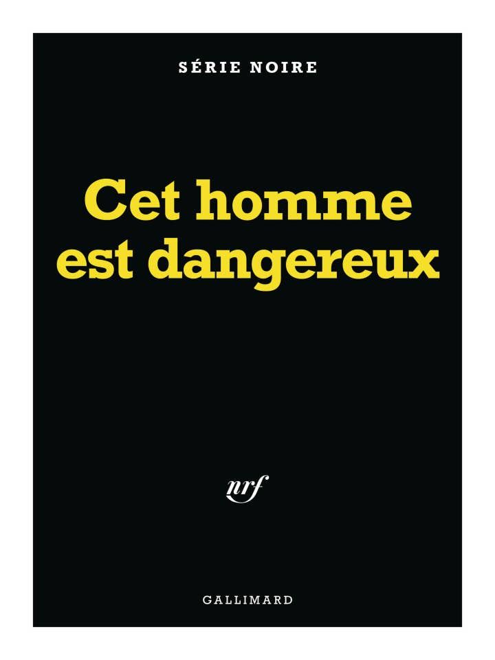Display "Série noire - This Man Is Dangerous" - 30 x 40 cm for wholesale by Les Jolies Planches