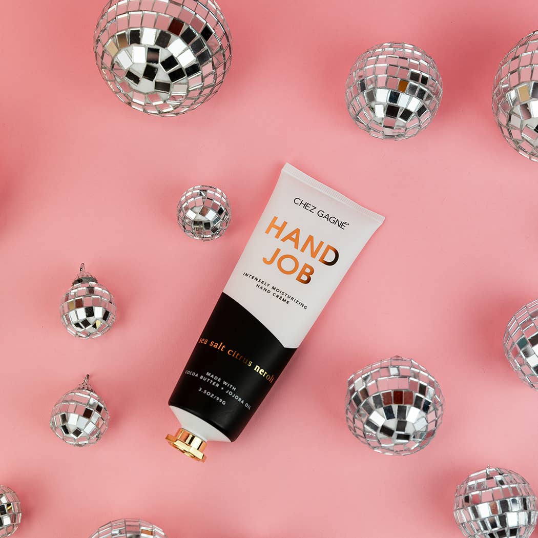 Chez Gagné - Wholesale Hand Cream/Lotion - Hand Job - Sea Salt, Citrus + Neroli - Clean + Vegan Hand Crème - 3.4oz2
