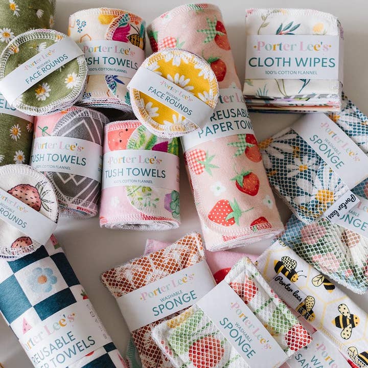 Porter Lee's - Wholesale Paper Towels - Reusable Paper Towels--Woodlandia9