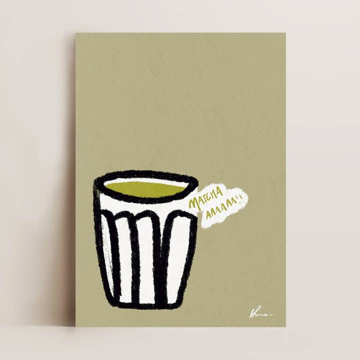 Impresión de Matcha para venta al por mayor de Alluvion