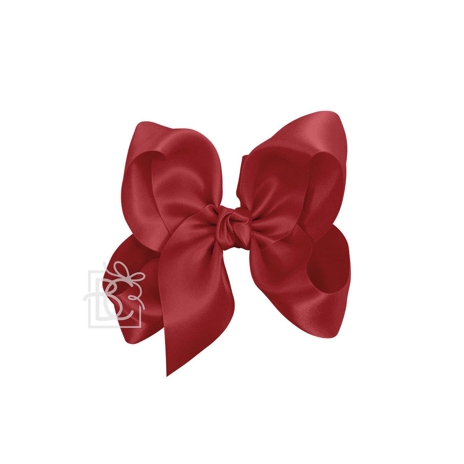 Beyond Creations, LLC - Wholesale Hair Bow - Kids - SATIN BOW ON CLIP2