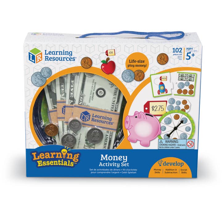 Learning Resources - Wholesale Toy Set - Kids - Money Activity Set