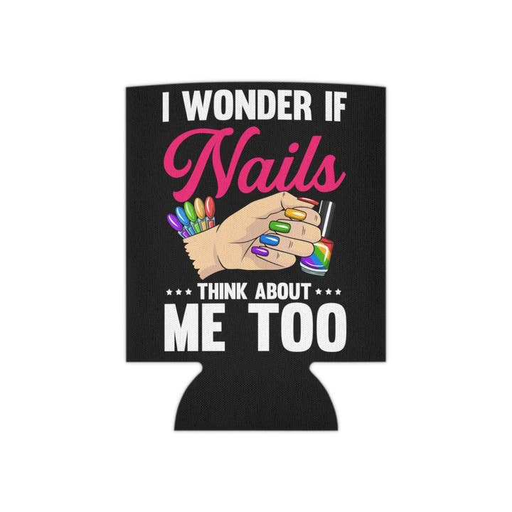 Teegarb LLC - Wholesale Drink Huggers & Koozies - Beer Can Cooler Sleeve Hilarious Cosmetician Cosmetics Foot Scrubbing Leisure Lover Humorous Cosmetologist Beautician Groomer Devotee9