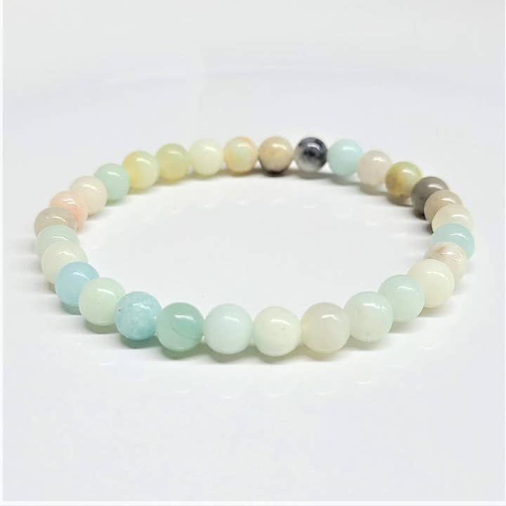 6 mm Amazonite Bracelet for wholesale by Best South Gems