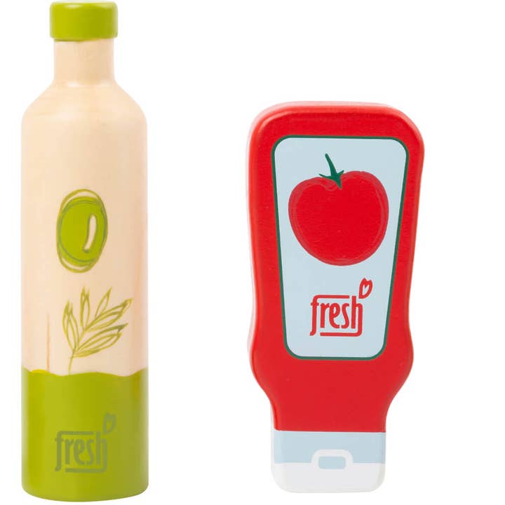 small foot - Wholesale Toy Set - Kids - Sauces and Oil Set "fresh"1