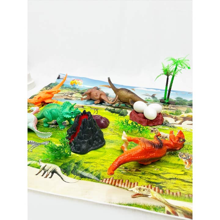 Dino Figures Series with Forest Map for wholesale by Love and Repeat