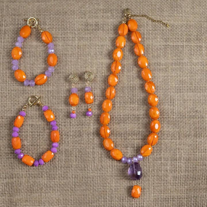 OE! - Wholesale Dangle Earrings - Sunburst Shine - earrings4