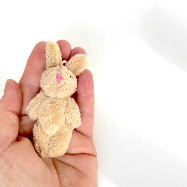 The Gifted Rat - Wholesale Stuffed/Plush Toy - Kids & Baby - Miniature Plush Bunny Rabbit Beige3