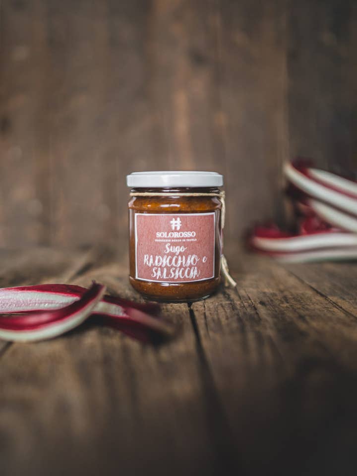 Radicchio and Sausage Sauce for wholesale by Solo Treviso