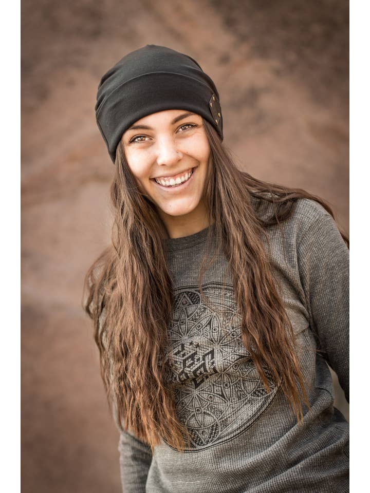 Sacred State Design - Wholesale Screen Printed T-Shirt - Men's - The Veil ~ Eco Thermal Sacred Geometry Design2