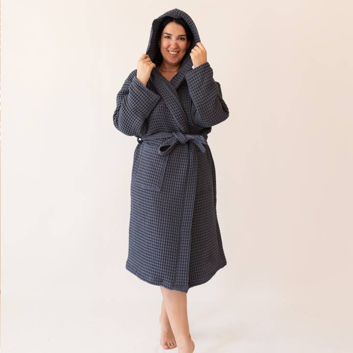 Vivamaison – Engroshandel Morgenkåbe - Unisex – Premium Vaflet Bomuld Badekåbe, Unisex Spa Komfort43