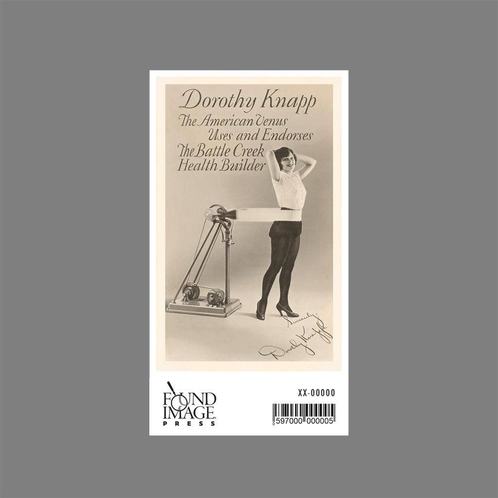 Found Image Press - Vente Autocollant - Autocollant AC-302 Vénus Américaine et Équipement d'Exercice1