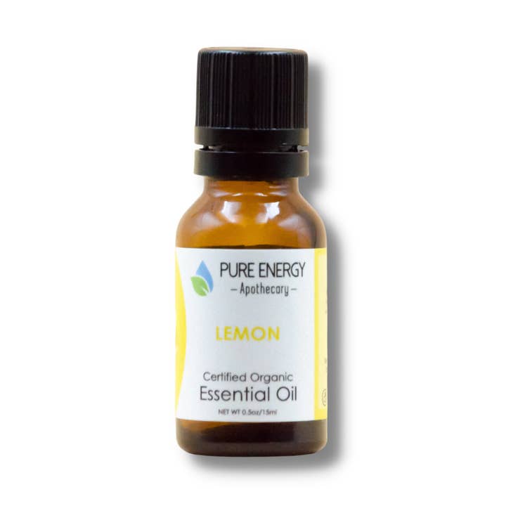 Huile essentielle - Citron 15 ml (0,5 oz) pour la vente par Pure Energy Apothecary