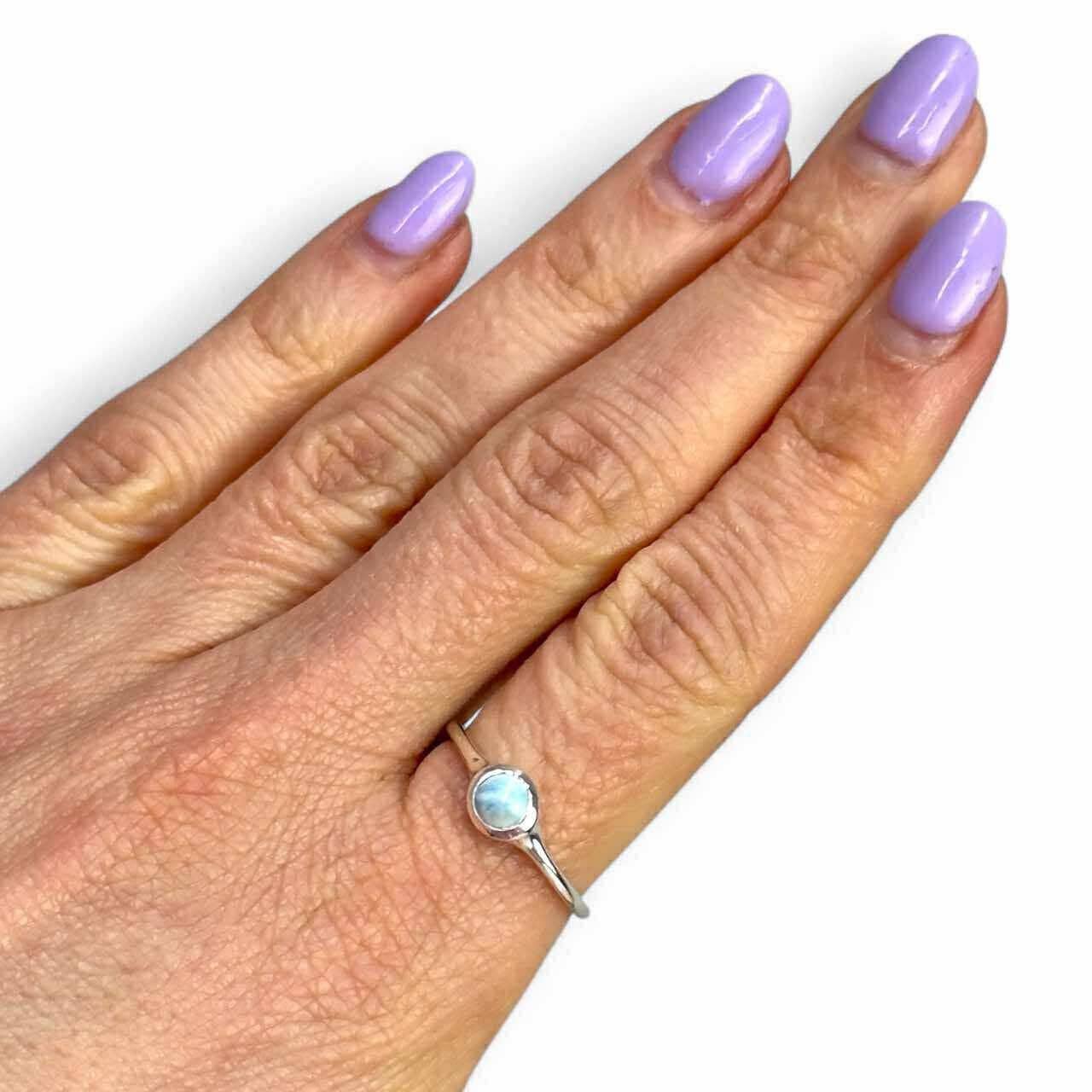 Alliz Trading - Wholesale Single stone/solitaire ring - Larimar Ring0