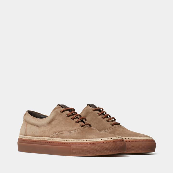 Rosary Oxford Sneakers Sand for wholesale by Ottaviani Shoes