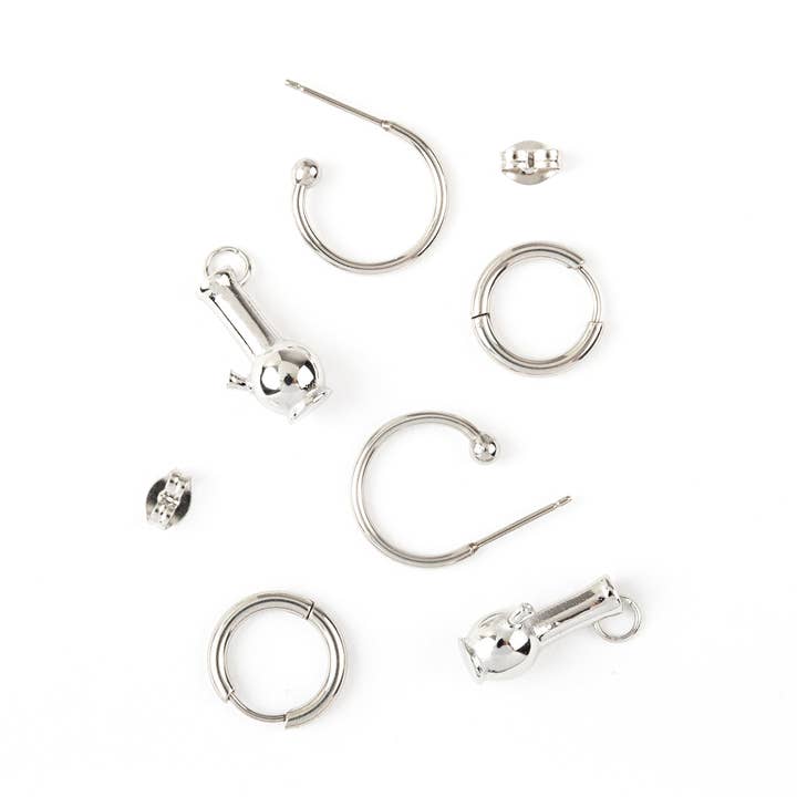 Frankie Smoke - Wholesale Jewellery set - BONG CHARM EARRING SET3