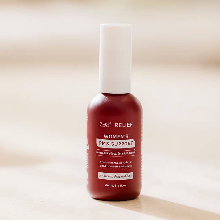Zea - Vendita all'ingrosso Spray/pomata analgesica - Miscela di Supporto per la Sindrome Premestruale Femminile4