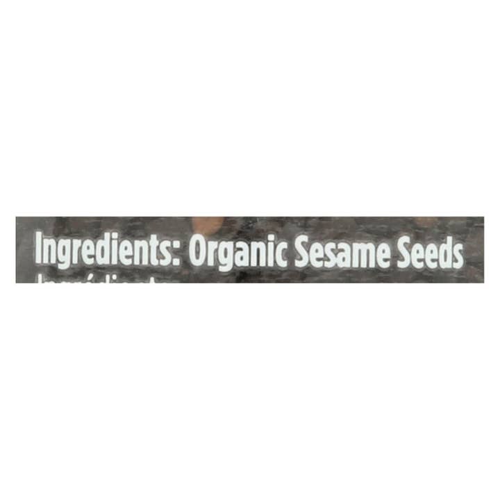 Ware Spark - Wholesale Seeds/Kernels - Spicely Organics - Organic Sesame - Black - Case Of 3 - 2 Oz.1
