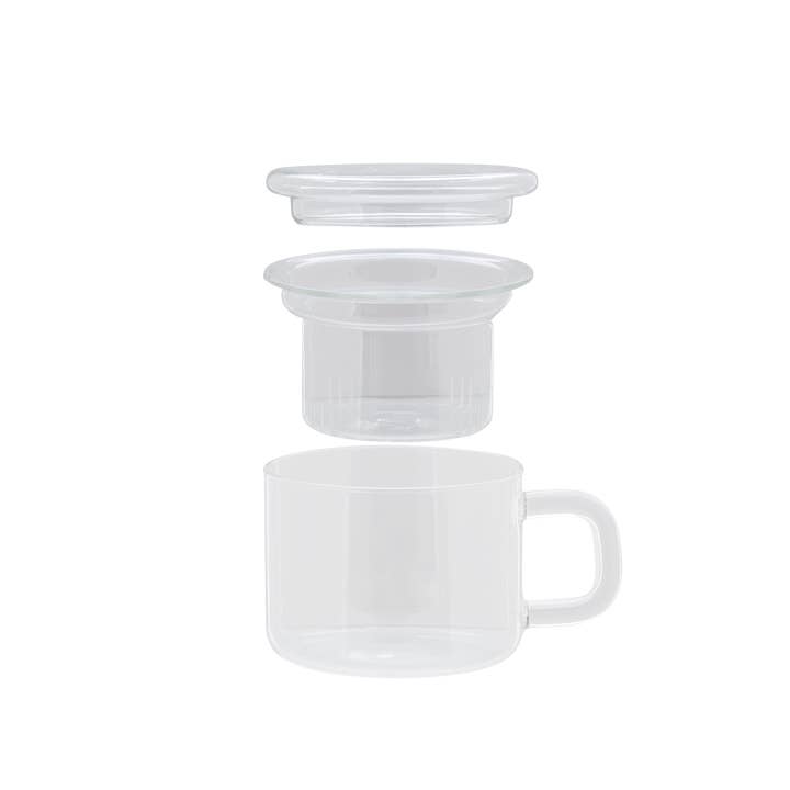 MAHŌ Sensory - Wholesale Tea Set - Chá for One Clear Tea Set2