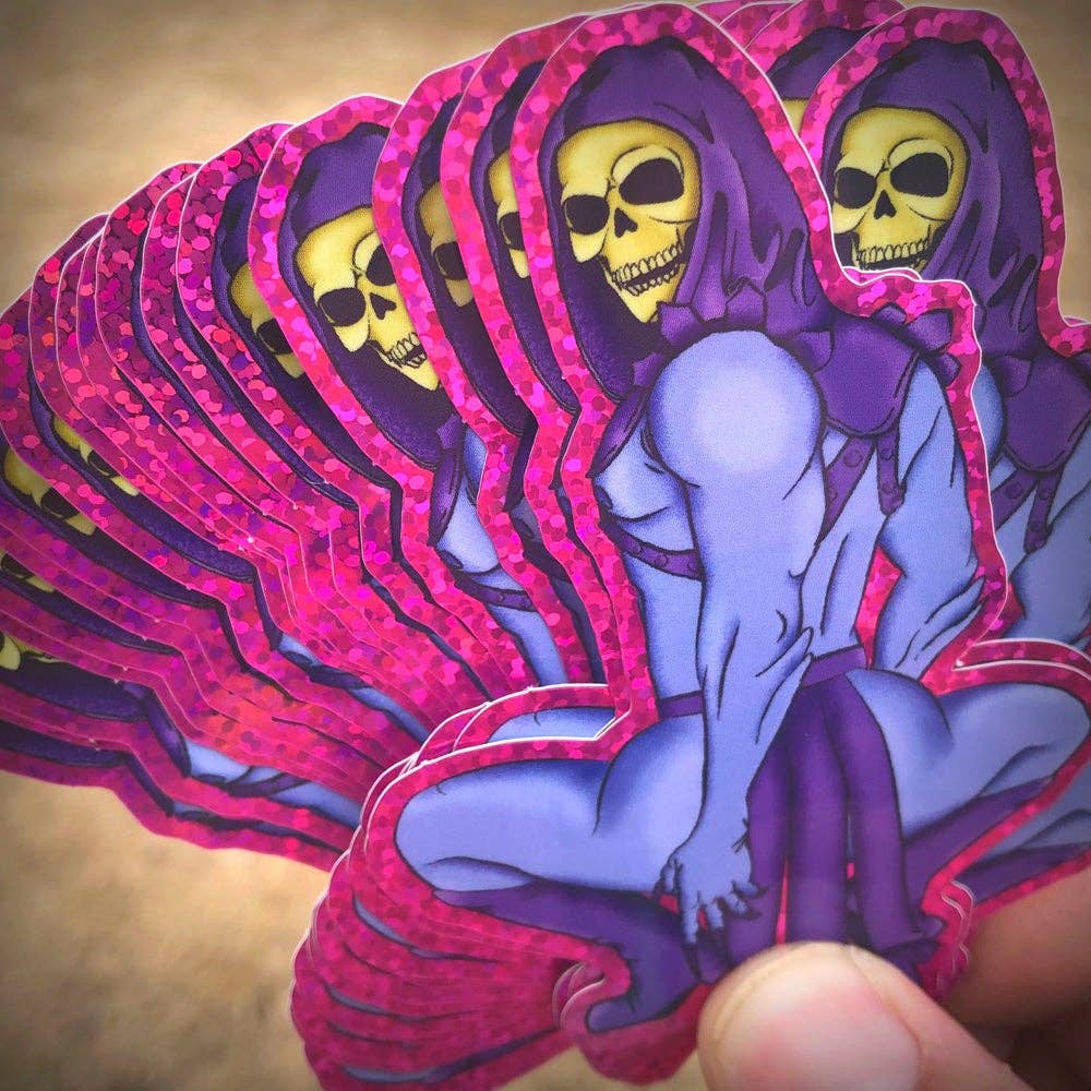 Thwwip Stickers - Wholesale Sticker - Skeletwerk Star-Booty holo edition.3