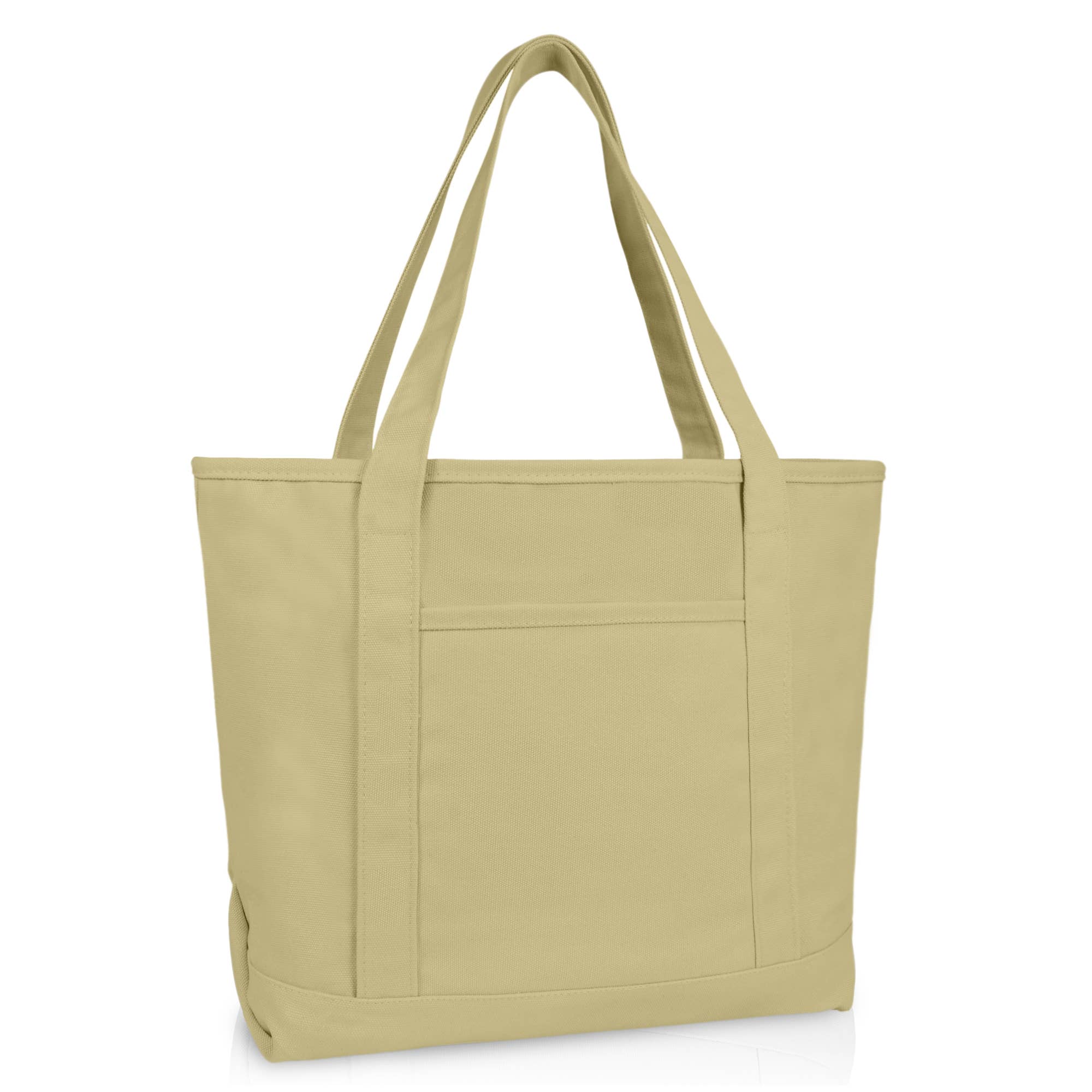 Dalix – wholesale Tote bag – Women's – DALIX 20" Solid Color Cotton Canvas Shopping Tote Bag50