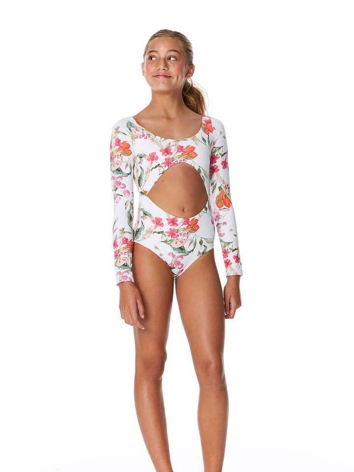 JUST PEAKED - FLORALS ONE PIECE SWIMSUIT for wholesale by Submarine
