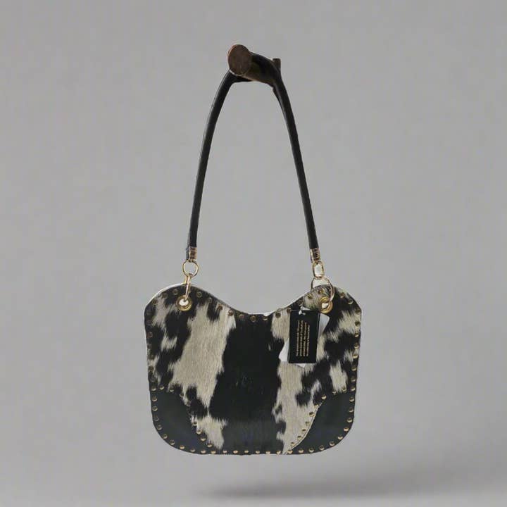 Gt-01 Geldbörse aus Rindsleder mit Schulterriemen und Nieten für den Großhandel von Viceroy Leathers