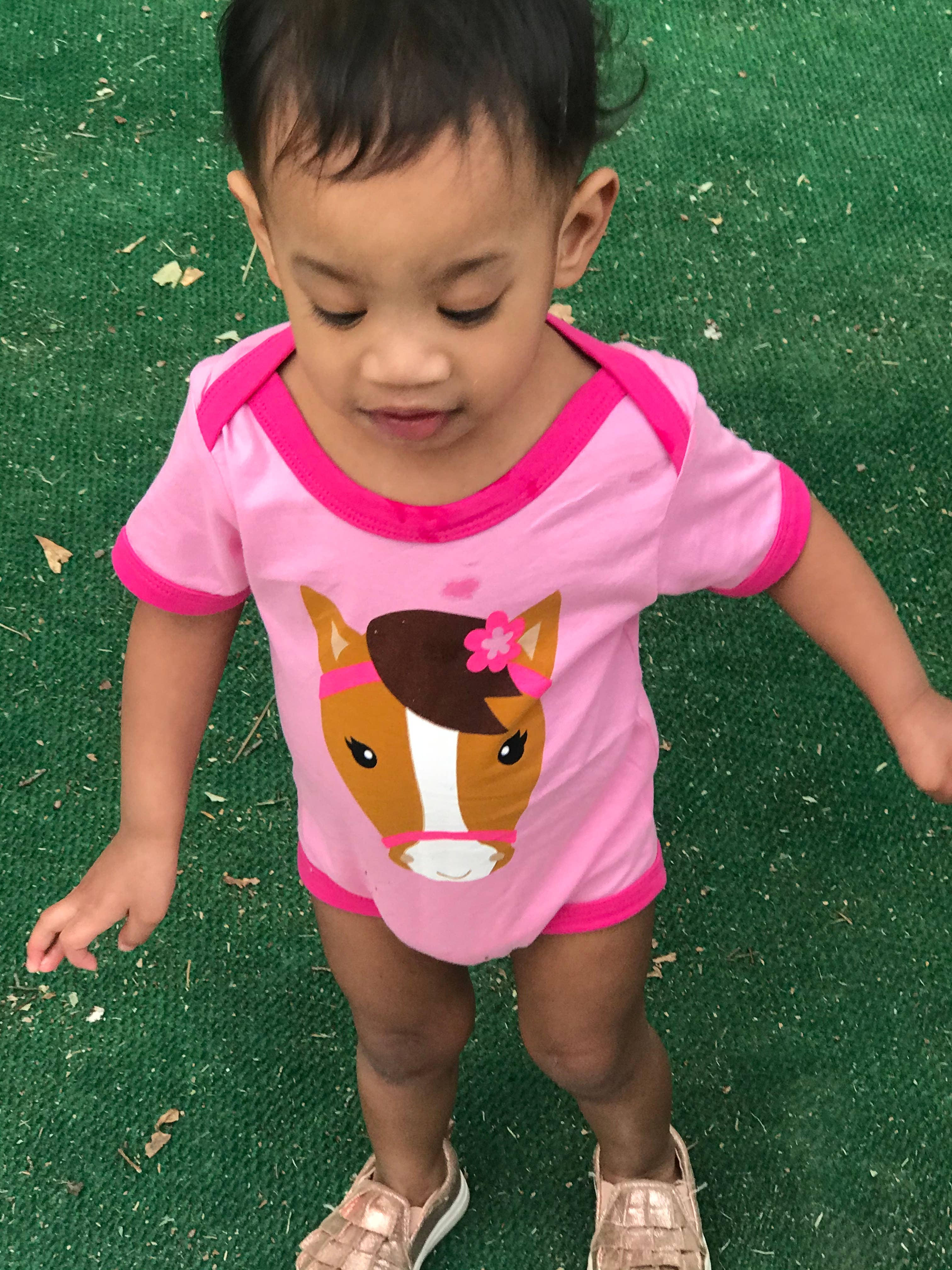 Doodle Pants – wholesale Bodysuit (non-footed) – Baby – Pink Horse Baby Western Bodysuit2