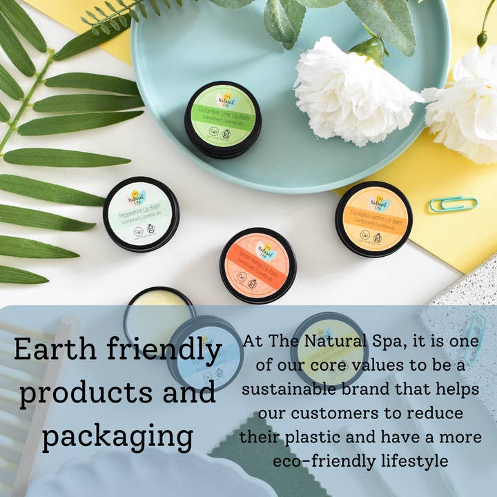 The Natural Spa Cosmetics - Wholesale Lip Balm - Pure All Natural Lip Balm - Vegan Stocking Filler4